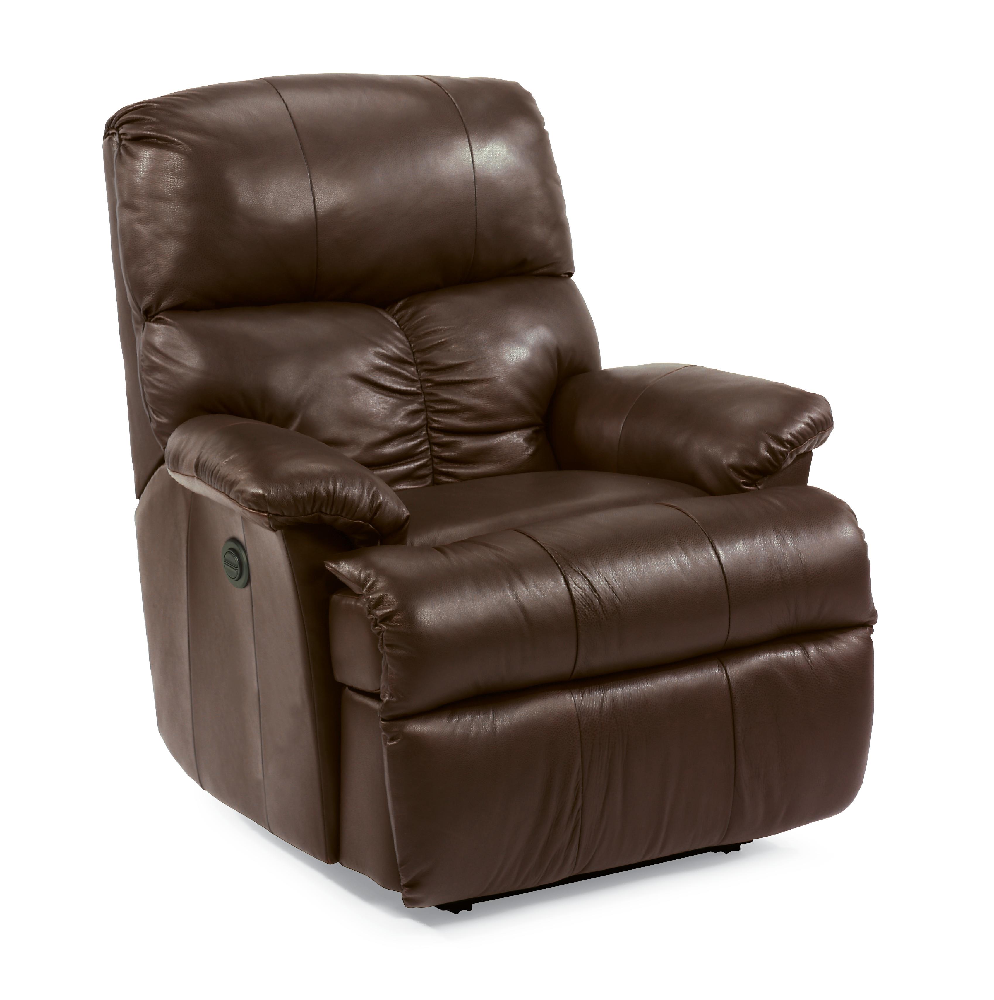 Flexsteel Triton Power Wall Recliner with Chaise Seating Belfort Furniture Three Way Recliners